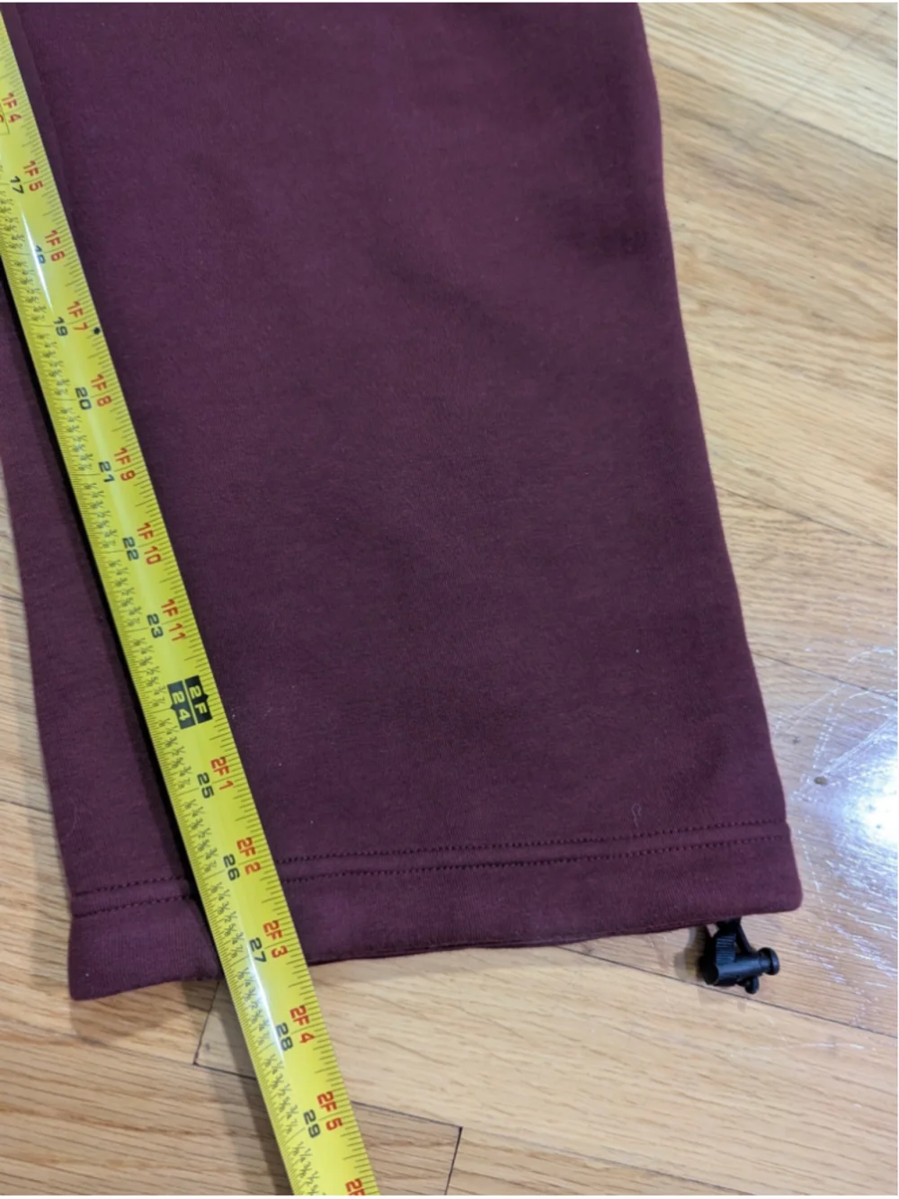 Nike Tech Fleece Open Hem Sweatpants XL Maroon Red